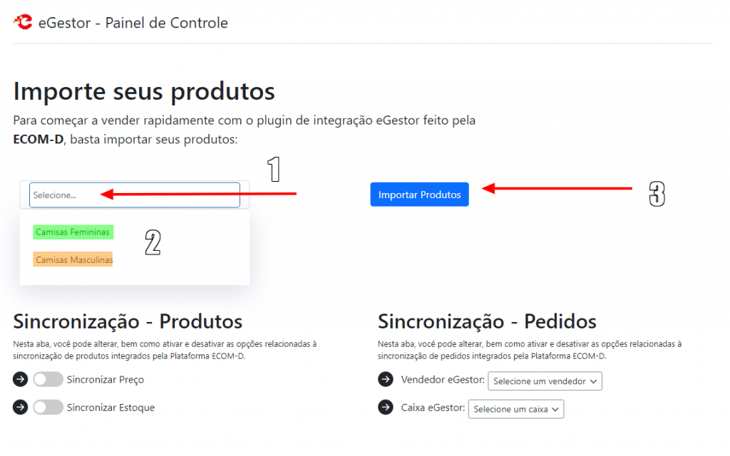 Como configurar o plugin de Integração com o ERP eGestor – Docs Ecom-D