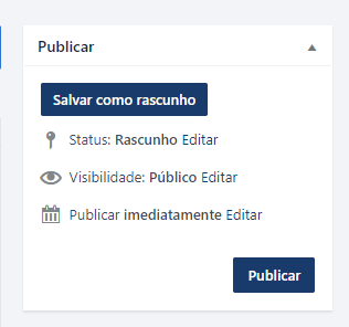 publicar tabela
