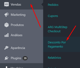 menu lateral